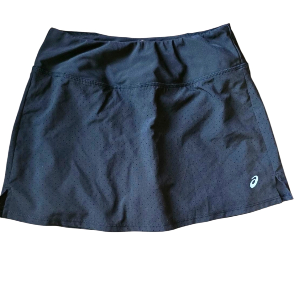 Asics Women's Black Athletic Skort XS